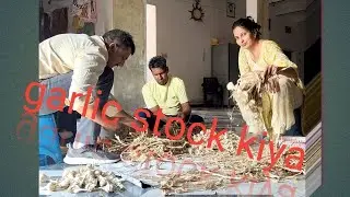 Aaj ki lehsun ko saf or kiya store#yt #youtube#vlogging#my vlogs#homevloging