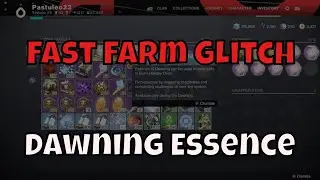 Insanely Fast Essence Of Dawning Farm Glitch + Seasonal Engrams Witch + Wish + Deep Farm