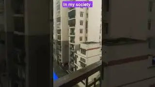 Rainy day in my society # Ankita's fun world # Please like and subscribe 🙏 🙂 😊