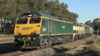 Grain From The West To The East / SSR Grain Train 7KV1