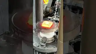 Satisfying Power Hammer Forging Process | Heavy Industry #shorts