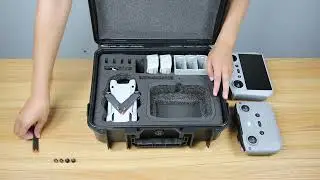 For DJI Mini 3 Case Explosion Proof Case Mini 3 Pro Bag Portable Waterproof Box