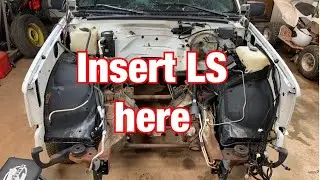 Pulling the OBS engine harness and cleaning the bay