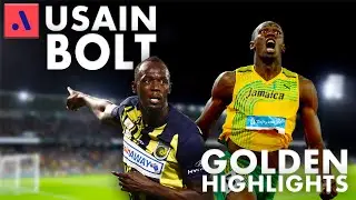 When USAIN BOLT took on FOOTBALL