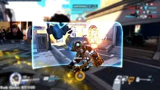 Cloneman16 Carry Reinhardt - Rialto! POTG! [ Overwatch Season 32 Top 500 ]