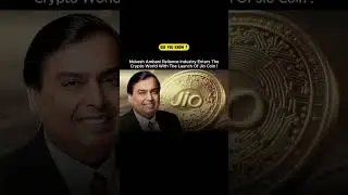 Mukesh Ambani Launched the 'Jio Coins' ? #shorts #crypto #facts #billionaire