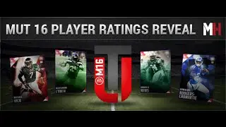 Madden NFL 16 Ultimate Team Ratings Released!