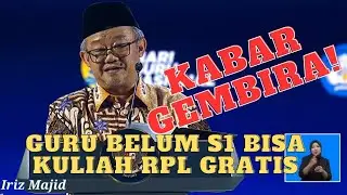 Kabar Gembira Guru Belum S1! Mendikdasmen Umumkan Program Kuliah RPL (Cepat Lulus)