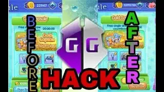 HACK!!! POCKETOWN GAMEGUARDIAN COINS,CRYSTAL AND LEVEL HACK