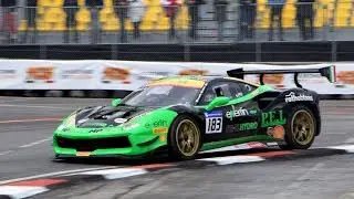 Ferrari 488 Challenge race & action - Manuela Gostner camera car