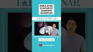Simulated Diamonds LOOK like diamonds, Synthetic Diamonds ARE Diamonds #simulated #synthetic