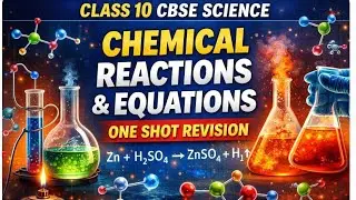 class 10 cbse science chapter 1 chemical reactions and equations one shot revision