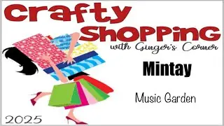 Scrapbooking on a BUDGET! MINTAY Music Garden Collection #scrapbookingsupplies #mintaypapers