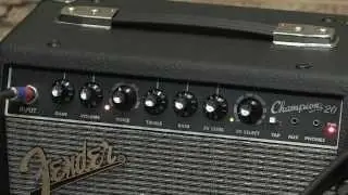 Fender Champion 20 Combo Amplifier Demo - Sweetwater Sound