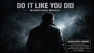 DO IT LIKE YOU DID (Menace-Mode) | Mismatched Menace | Emotional Power Rock Anthem