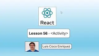 React 19.2 - Lesson 56 - Activity