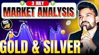 SILVER l GOLD l MCX DAILY  ANALYSIS  l 3  JULY 2025 l SILVER MCX NEWS TODAY  #mcxtrading #mcxgold