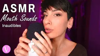 ASMR - MOUTH SOUNDS + INAUDIBLE - Cosquillas intensas
