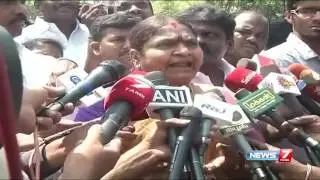 O Paneerselvam is being controlled by DMK : Valarmathy | News7 Tamil