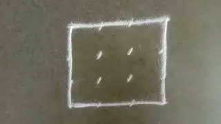 Daily Rangoli Designs/Small Rangoli  / Five Minutes Rangoli  #rangoli #easy rangoli