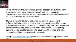 Smart&nbsp;Car Park System