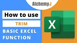 Basic Excel Function - TRIM Function in Excel