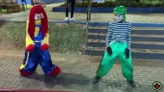 Fofão, Chaves, Chapolin e Homem Aranha Mandando Passinho e Mortal na Carreta da Alegria TBS.