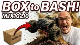 Распаковка радиоуправляемого монстр-трака &mdash; первые впечатления (MJX10210)