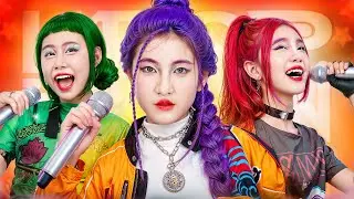We Become Kpop Demon Hunters In Real Life! Huntrix Transformation!