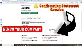 How to Renew Your UK LTD Company 2026 | Confirmation Statement Overdue &ndash; Avoid Penalties & Strikes