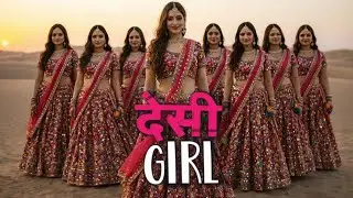 देसी GIRL 🔥| Slow To Fast Dance | Official Song Video💃 | RP Music Studio
