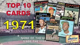 Top 10 Baseball Cards 1971