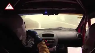 On-Board Pep Bassas - Jaume Poch | Peugeot 107 | Ral&middot;li La Pineda Platja 2016 [Passats de canto]