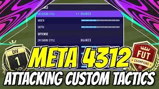 THIS FORMATION IS *AMAZING* | FUT 21 POST PATCH 4312 CUSTOM TACTICS/INSTRUCTIONS | COUNTER ATTACKING