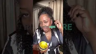 Gator Grip gold! #hairstyles #naturalhairponytail #sleekhairstyles #transitioninghair #hair