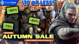 ОСЕННЯЯ РАСПРОДАЖА В Steam 2025! 20 ОБЯЗАТЕЛЬНЫХ К ПОКУПКЕ ИГР ПО ЦЕНЕ $10 ИЛИ МЕНЕЕ для Steam Deck!