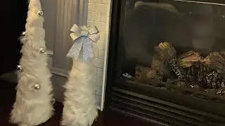 Faux Fur Christmas Tree