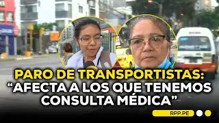 PANORAMA EN AV. FAUCETT CON VENEZUELA | PARO DE TRANSPORTISTAS | 14 DE ENERO #RPPDESPACHO