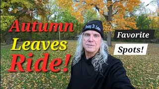 Autumn Leaves Bicycle Ride Through My Favorite Hometown Spots!