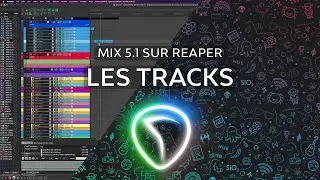 Mix 5.1 sur REAPER épisode 3 LES TRACKS
