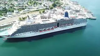 MS Arcadia in &Aring;ndalsnes, Norwegen