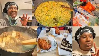 Slow living in Italy/Surviving without help/grocery haul/Cosy home cooking & more!
