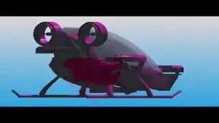Pink Uber Safety Prop System Of VTOL