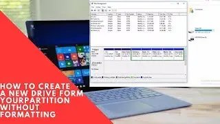 How to Create a new Drive form My Partition Without Formatting | Partition magic | TechnoSurvive