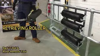 H & B Mining - Optimise Roller Handling with Rack 'n' Roll & Roller Removal Tool