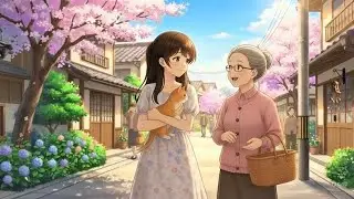 A Peaceful Village Day | Cozy Slice of Life with Grandma & Cat 