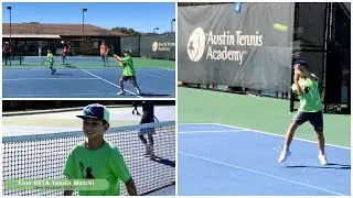 USTA 10 and Under First Tennis Match (Doubles & Singles)