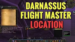 Darnassus Flight Master Location (WoW Classic)