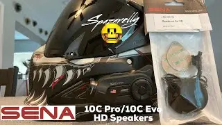 Sena HD Speakers Upgrade For 10C Pro/10C Evo