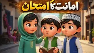 Amanatdari Ka Imtihan | Islamic Moral Story for Kids | Urdu Cartoon Story| Kids Story